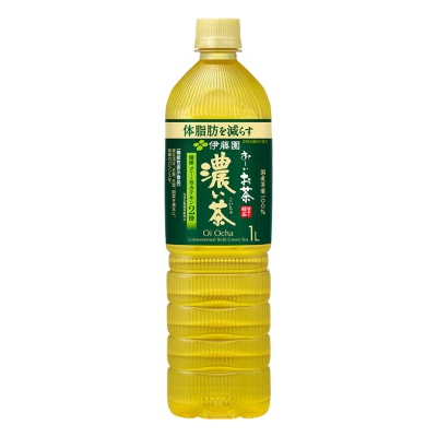 《定期便3ヶ月》お～いお茶 濃い茶 伊藤園 1L×12本×1ケース|10_itn-341203