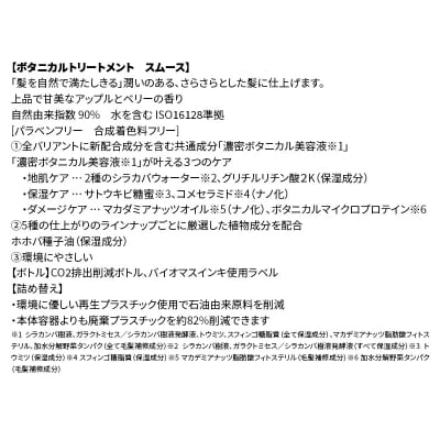 訳あり ボタニスト トリートメント スムース|10_ine-140101st