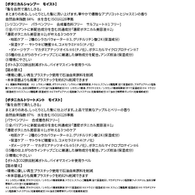 ボタニスト シャンプー&トリートメント モイスト 詰替 各4|10_ine-050401m
