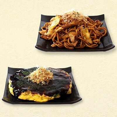 冷凍粉もんセット(いか焼き3種合計8枚+粉もん)【MFG-6】