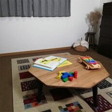 ハチカクのローテーブル　90cm