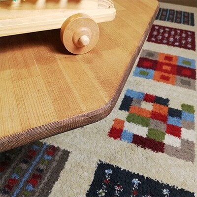 ハチカクのローテーブル 90cm