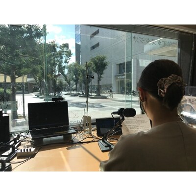 ラジオに生出演(1回10分以内)