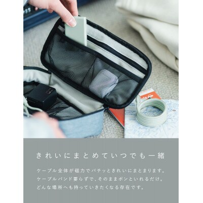 CIO 充電ケーブル USB-C スパイラルケーブル CtoC 1m (ナチュラルホワイト)