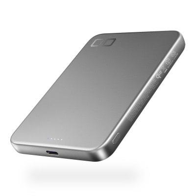 CIO モバイルバッテリーSMARTCOBY SLIM 5K セーフティモデル(シルバー)