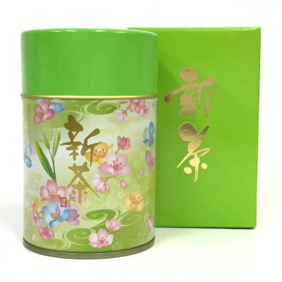 深蒸し新茶《大走り》新茶缶100g