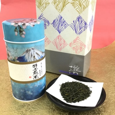 深蒸し煎茶《特上煎茶》七宝富士缶200g