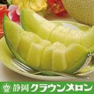 【通年出荷】クラウンメロン (白上級) 1玉　ギフト箱入り