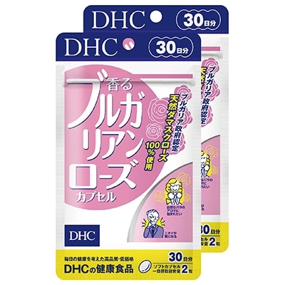 DHC香るブルガリアンローズカプセル 30日分2個セット