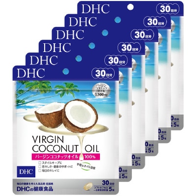 DHCバージンココナッツオイル 30日分6個セット