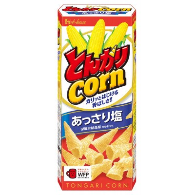 ハウス食品 とんがりコーン あっさり塩　62g×20個