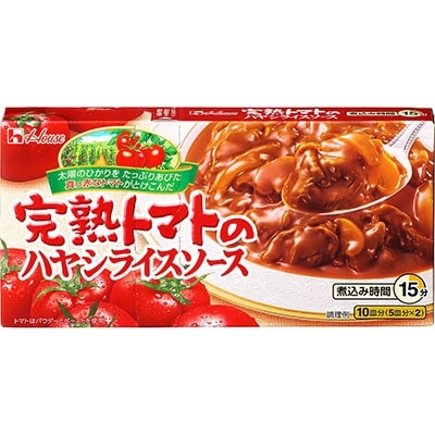 ハウス食品 完熟トマトのハヤシライスソース 184g×10箱