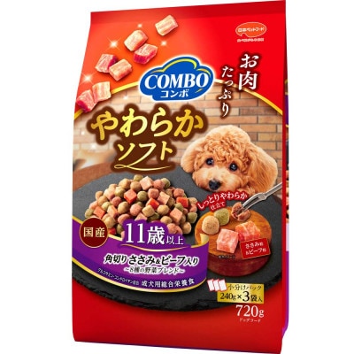 コンボ ドッグ やわらかソフト 11歳以上 720g×10袋