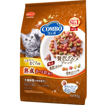 コンボ キャット まぐろ味・熟成かつお添え 600g×12袋