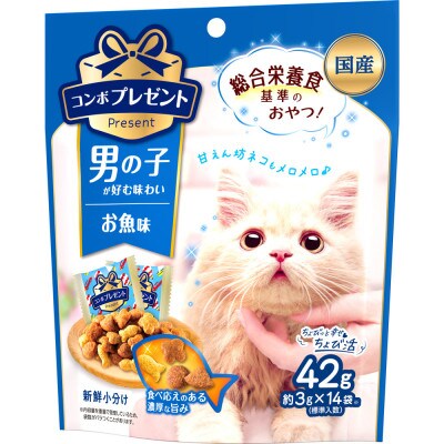 コンボ プレゼント キャット おやつ 男の子 お魚味 42g×30袋