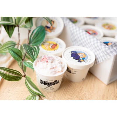 Migelaの人気ジェラート10個食べ比べセット 【定番6種+季節のおまかせ4種】