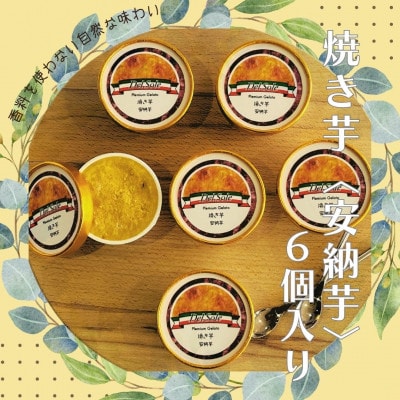 デルソーレ　ジェラート　焼き芋(安納芋)6個セット