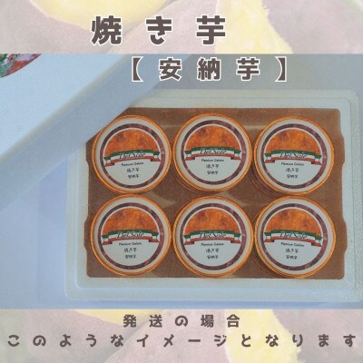 デルソーレ　ジェラート　焼き芋(安納芋)6個セット