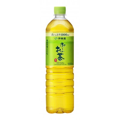 お～いお茶 緑茶 PET 1L×12本