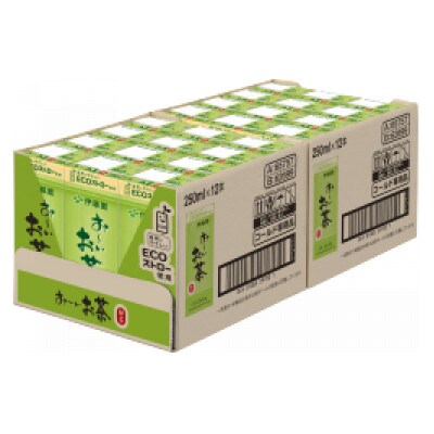 お～いお茶 緑茶 紙パック 250ml×24本