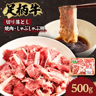 足柄牛【焼肉・しゃぶしゃぶ用】切り落とし500g
