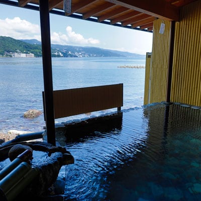 【熱海温泉 湯の宿 平鶴】特選あわびとプリプリ伊勢海老付!源泉かけ流しの絶景露天風呂満喫2名セット