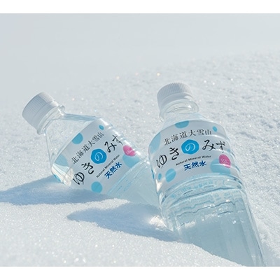 2021年10月発送開始『定期便』北海道大雪山 ゆきのみず 550ml×24本セット全3回【605】