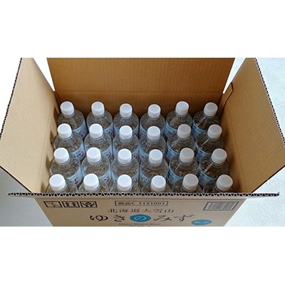 2022年7月発送開始『定期便』北海道大雪山 ゆきのみず 550ml×24本セット 全3回【614】