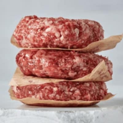 大雪高原牛100%ハンバーグ冷凍 男前な超粗挽き200g【3個】発酵の力で旨み凝縮ガクヤバーガー監修