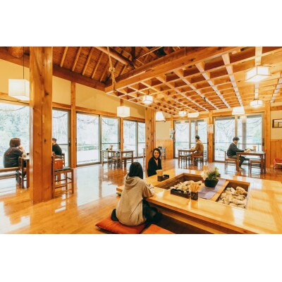 下北山温泉きなりの湯入浴券(2名様分) まなうどん定食(2名様分) まなうどん(2袋) セット