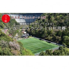 奈良 下北山村 サッカーグラウンド 1日利用券 人工芝 サッカー合宿で人気 下北山スポーツ公園