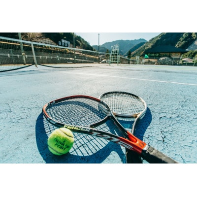 奈良 下北山村 テニスコート 1時間利用券 下北山スポーツ公園 ラケット・ボール貸出付 手ぶらでOK