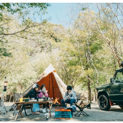 キャンパーの聖地。予約サイト殿堂入りキャンプ場「KINARI Camp!」宿泊補助券 10000円分