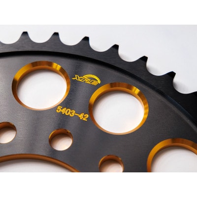 Z900RS用　Wアルマイト　リアスプロケット/フロントスプロケット　純正丁数セット