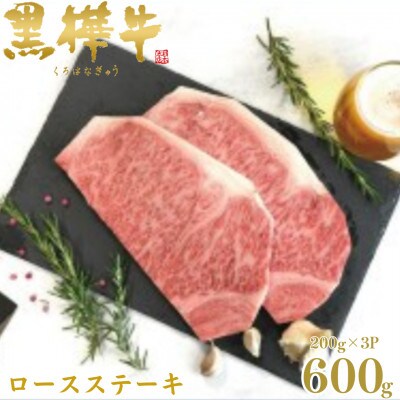 くまもと黒毛和牛 黒樺牛 A4～A5等級 ロースステーキ 計600g【杉本本店】(人吉市)