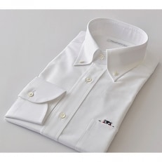 HITOYOSHIシャツ　くまモン紳士用　白　サイズ　LL | ふるさと納税のお礼品
