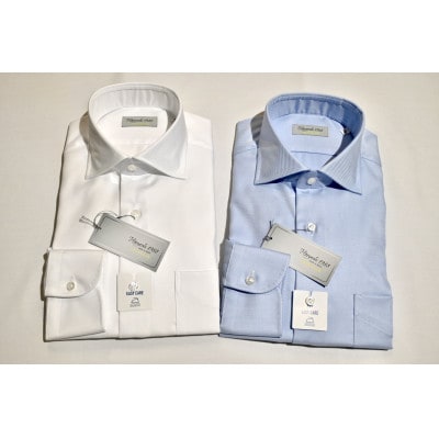 EASY CAREワイド2枚セット　HITOYOSHIシャツSIZE40-82