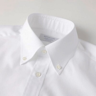 ふるさと納税 特別仕様 HITOYOSHIシャツ ロイヤルオックス2枚セットBD SIZE41-84