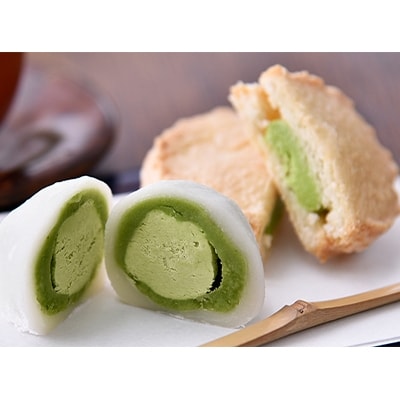 ふわぁふわぁ抹茶生大福・高級抹茶お菓子セット