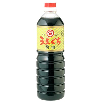熊本県人吉市　うまくち醤油1L×4本　うすくち醤油1L×2本