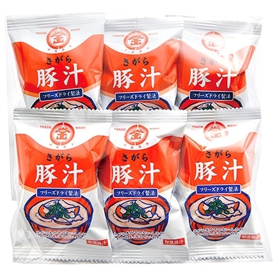 熊本県人吉市 フリーズドライ味噌汁 20食 フリーズドライ豚汁 6食