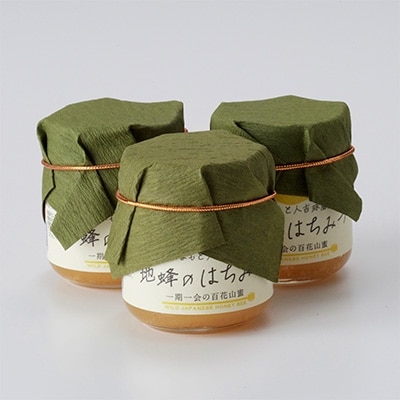 人吉球磨産『地蜜の蜂蜜』(50g)×3ヶセット