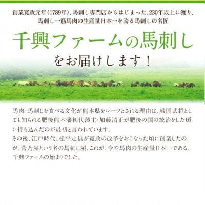 鮮馬刺しスライス3種セット(赤身・霜降り・ユッケ)(人吉市)