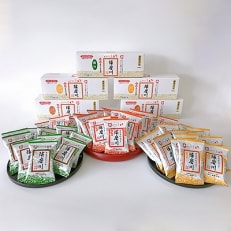 つぶ味噌仕立て本格フリーズドライみそ汁(磯の味&里の味&豚汁)50食セット