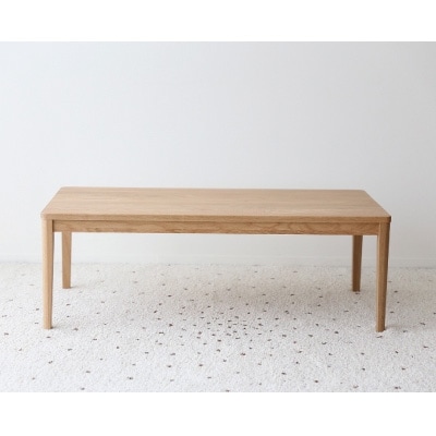 プレーンリビングテーブルWO(120×50×38cm)_高野木工