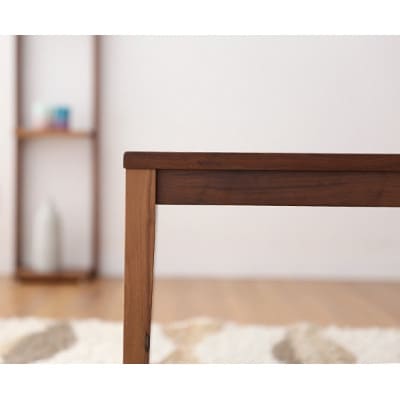 プレーンリビングテーブルWN(120×50×38cm)_高野木工