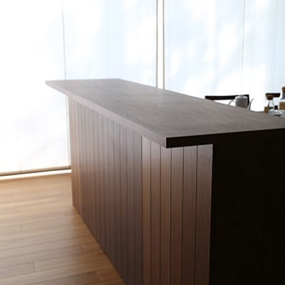 ヴィネW150 突板カウンター天板 ウォルナット_高野木工