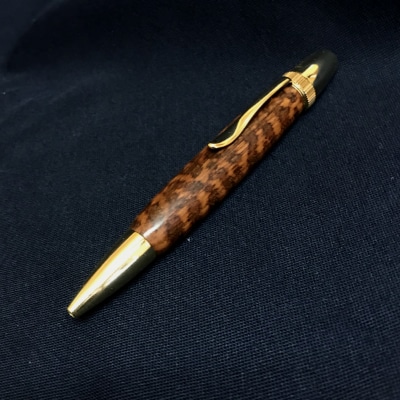 木製ボールペン(スネークウッド)パトリオット・ゴールド金具 木製ボールペン(スネークウッド)パトリオット・ゴールド金具