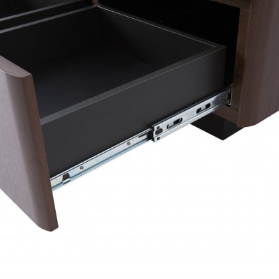 リビングテーブル 120cm<ウォールナット>MLT-211【大川家具】