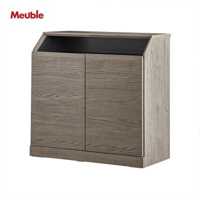 it イット 80cm サイドボード <グレー> 【モーブル】【大川家具】